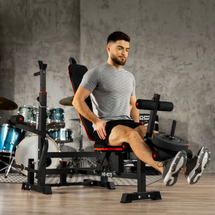 Скамейка тренировочная Hop-Sport HS-1075 Pro с партой Скотта