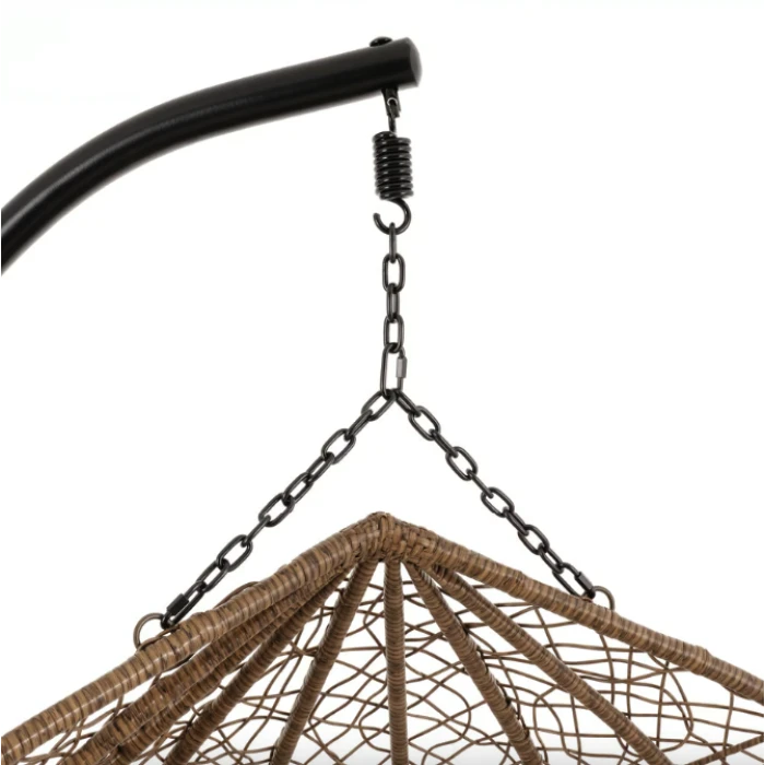 Подвесное кресло-кокон Di Volio Foggio двухместное коричневый