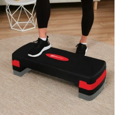 Степ платформа Hop-Sport HS-PP033AS черно-красная