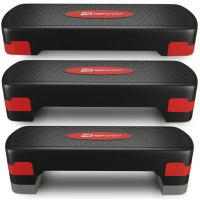Степ платформа Hop-Sport HS-PP033AS черно-красная
