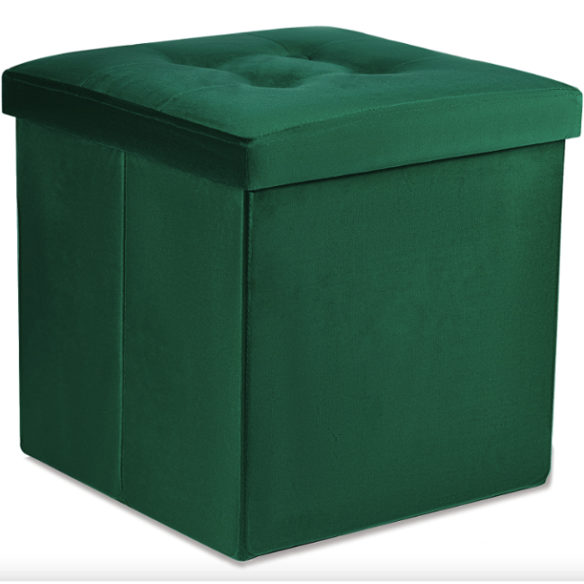 Пуф Leobert Twinsann 2 в 1 изумрудный велюр