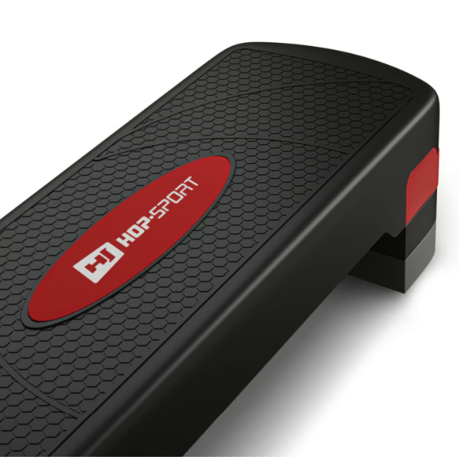Степ платформа Hop-Sport HS-PP033AS черно-красная