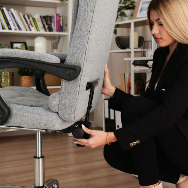 Офісне крісло Di Volio Baldo сірий