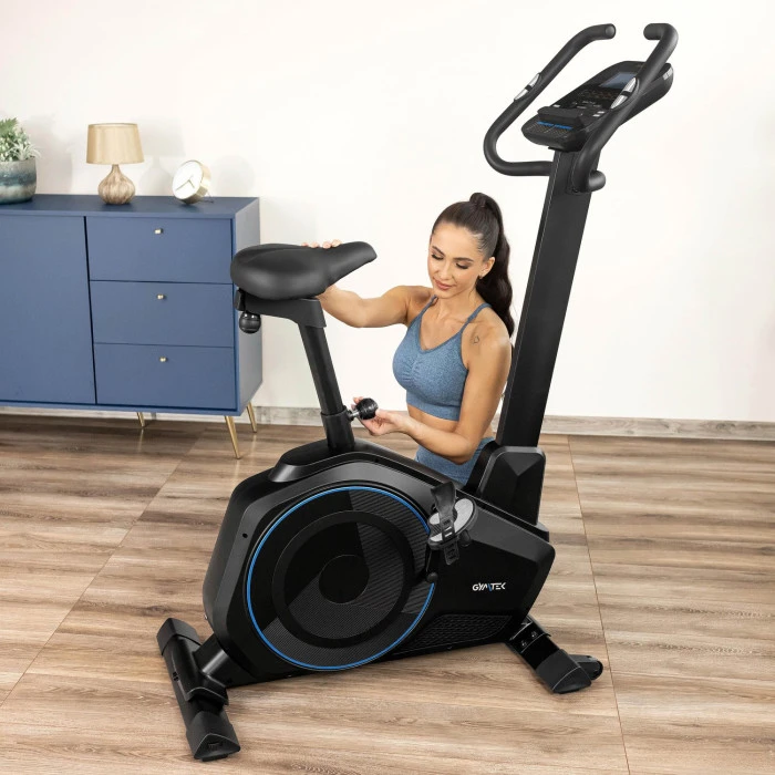 Велотренажер Gymtek XB6000 электромагнитный синий
