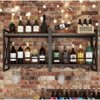 Настенный винный стеллаж Costway Lagom в стиле Loft