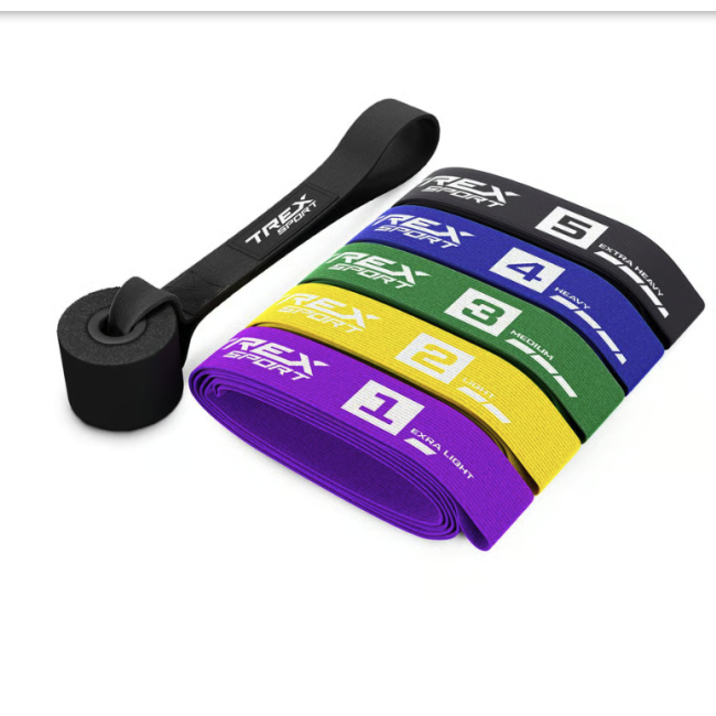 Набір резинок для фітнесу Trex Sport TX-005PBA 5в1 set A