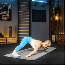 Коврик для йоги Trex Sport TX-019NGM NBR 1см 190х80 серый