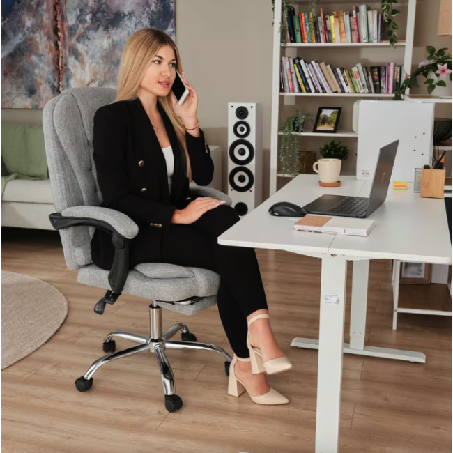 Офісне крісло Di Volio Baldo сірий