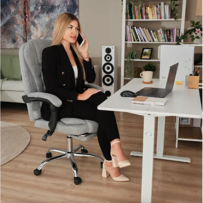 Офисное кресло Di Volio Baldo серый