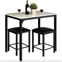 Комплект мебели Costway Venni барный стол с табуретом 2 шт.