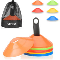 Набір фішок для тренувань Gymtek 18см*5см / 50шт різнокольорові