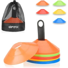 Набір фішок для тренувань Gymtek 18см*5см / 50шт різнокольорові