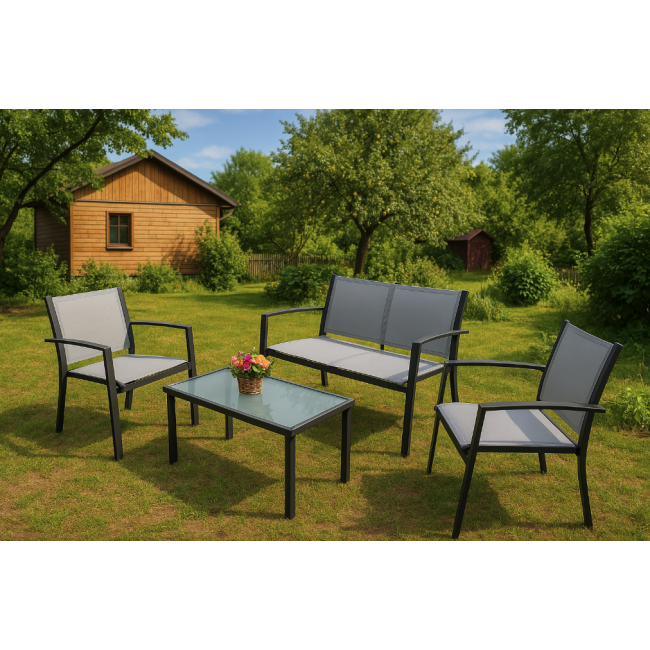 Садові меблі Chomik GARDEN LINE DIVA диван, 2 крісла + стіл