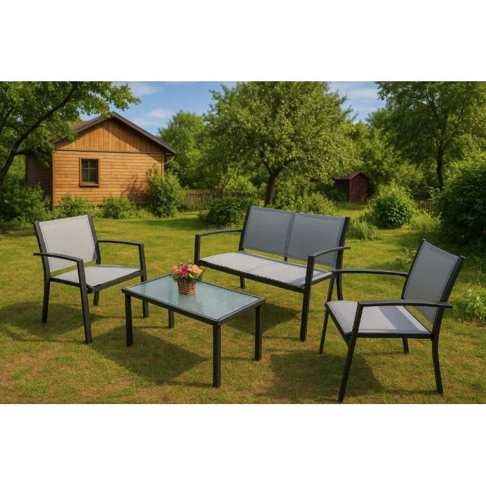 Садові меблі Chomik GARDEN LINE DIVA диван, 2 крісла + стіл