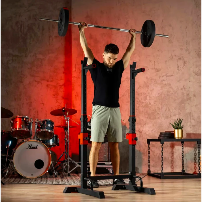 Стойка под штангу с отжимными ручками Hop-Sport HS-1004L