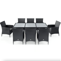 Садовая мебель Di Volio VERONA 8+1 Серый/серый