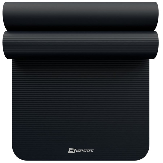 Коврик для йоги Hop-Sport HS-NB016GM NBR 1,5см чорний