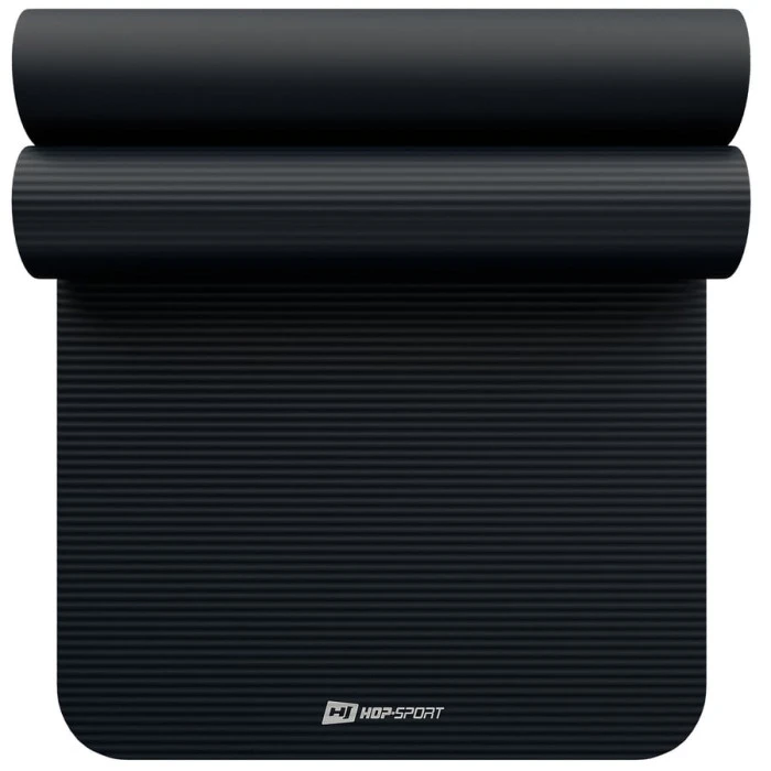 Коврик для йоги Hop-Sport HS-NB016GM NBR 1,5см черный