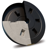 Сет композитных дисков Besport PowerPro 20 (2х10кг) для гантелей и штанг.