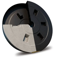 Сет композитных дисков Besport PowerPro 20 (2х10кг) для гантелей и штанг.