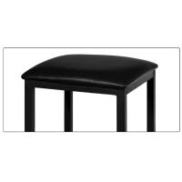 Комплект мебели Costway Venni барный стол с табуретом 2 шт.