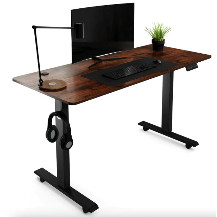 Компьютерный стол с регулируемой высотой Di Volio Biago коричневый