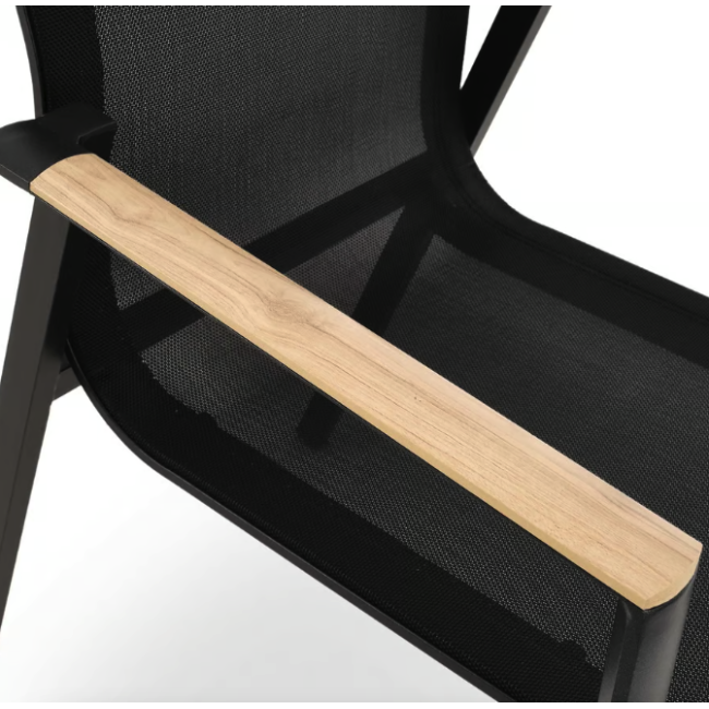 Садове крісло Di Volio Buti чорний