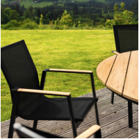 Садове крісло Di Volio Buti чорний