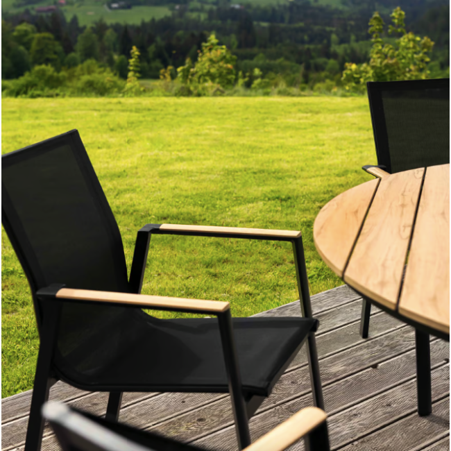 Садове крісло Di Volio Buti чорний