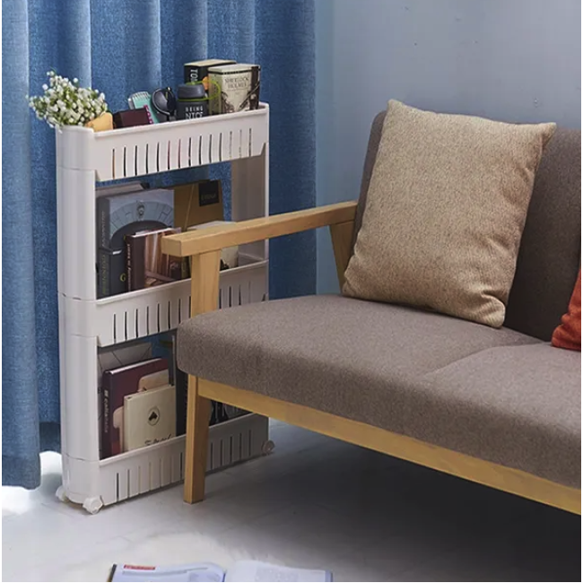 Этажерка Leobert Slim 3-уровневая на колесах