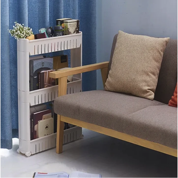 Этажерка Leobert Slim 3-уровневая на колесах