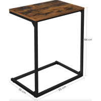 Журнальный столик Leobert Osama приставной в стиле Loft