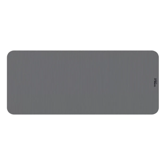Коврик для йоги Trex Sport TX-019NGM NBR 1см 190х80 сірий