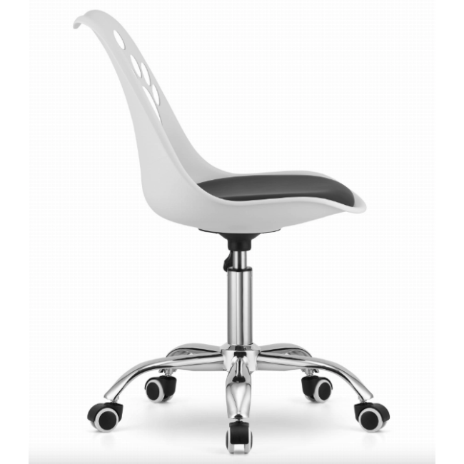 Офисное кресло Leobert Print бело-черный