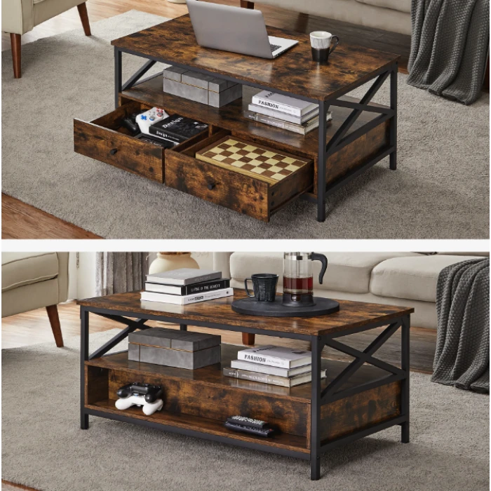 Стол-тумба Leobert Oliver с выдвижными ящиками