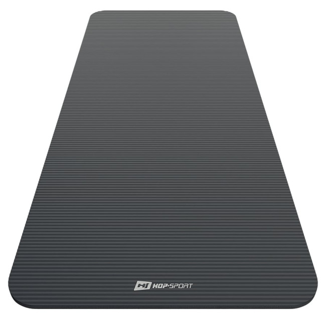 Коврик для йоги Hop-Sport HS-NB016GM NBR 1,5см чорний