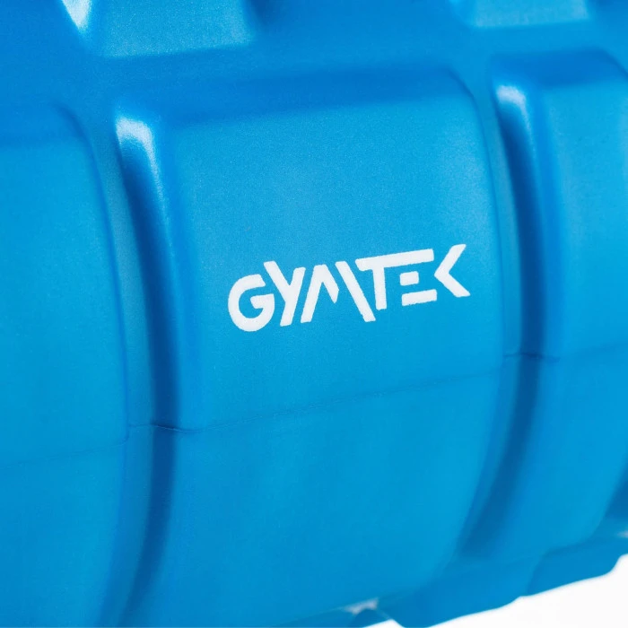 Масажний ролик Gymtek для йоги та фітнесу EVA 33*14см синій