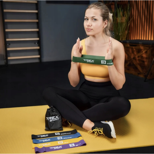 Набір резинок для фітнесу Trex Sport TX-065RBC 1-18кг