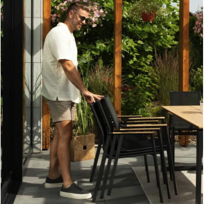 Садове крісло Di Volio Buti чорний