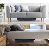 Кресло Costway Tiktok напольное с регулируемой спинкой