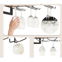 Настенный винный стеллаж Costway Lagom в стиле Loft