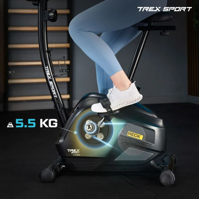 Велотренажер Trex Sport TX-400MB RECK магнітний сірий