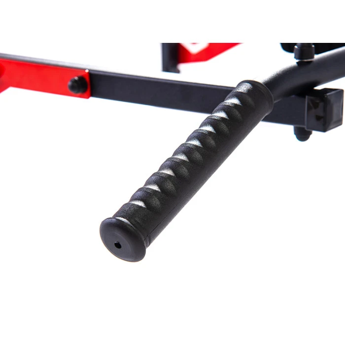 Настенный турник Besport 3 хвата BS-T0004 черно-красный