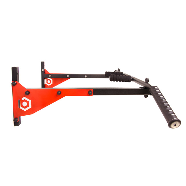 Настенный турник Besport 3 хвата BS-T0004 черно-красный