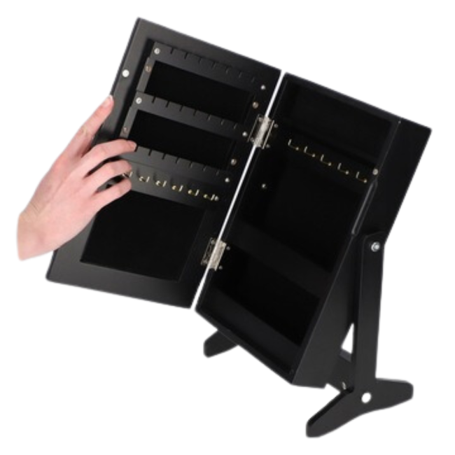 Шкафчик для украшений Chomik SOFIA настольный черный