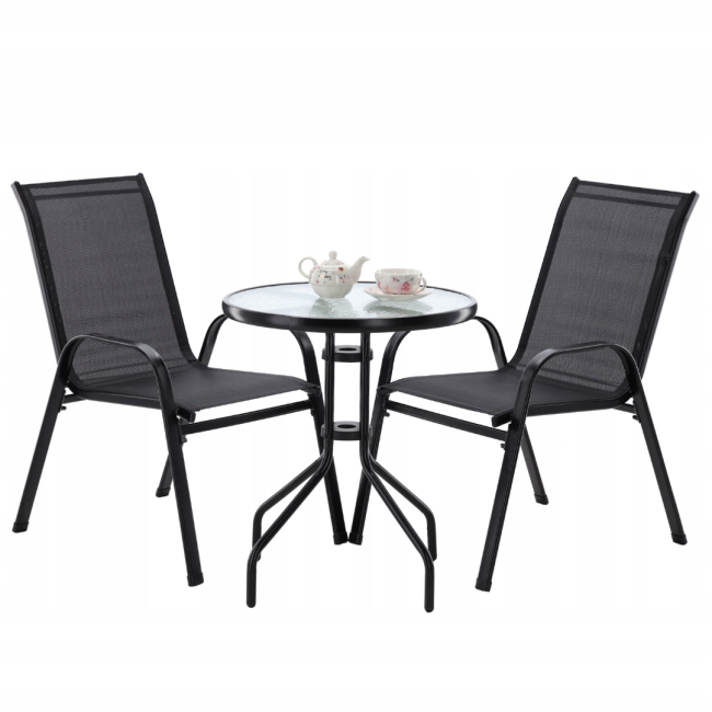 Набір садових меблів Chomik TWIKS стіл та 2 стільці