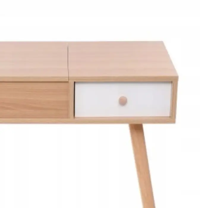 Туалетний столик Chomik SECTOR у скандинавському стилі з відкидним дзеркалом