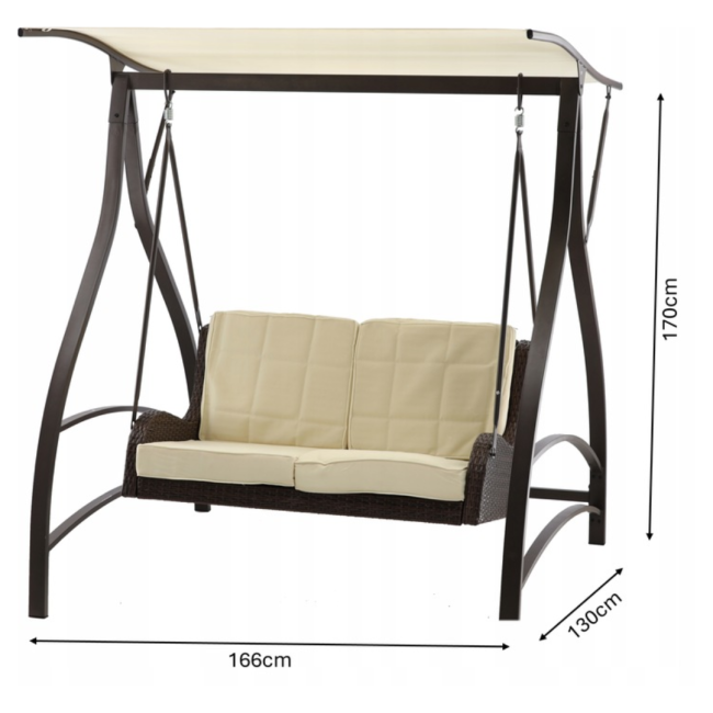 Садовая качель Chomik Garden Line ANDRIA