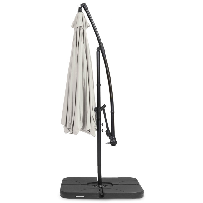 Парасолька садова Di Volio EMPOLI 300см кремова+ Основа садової парасольки