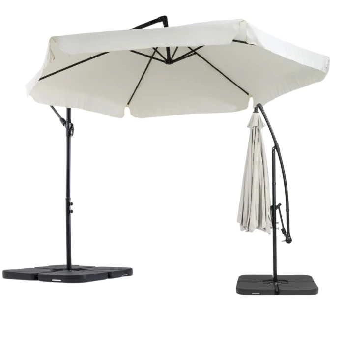 Зонтик садовый Di Volio EMPOLI 300см кремовый+ Основа садового зонтика